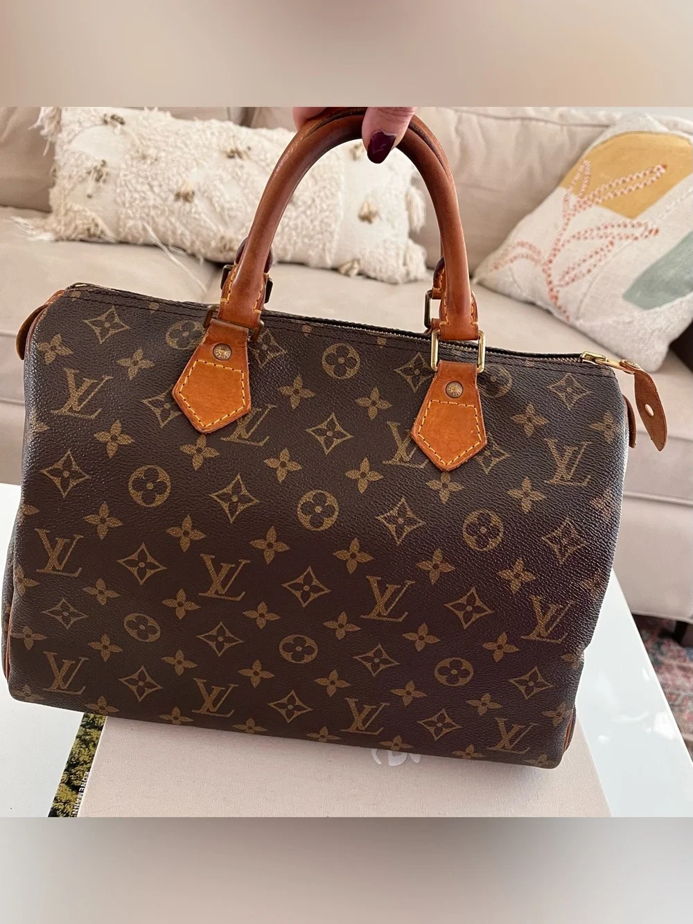 Louis Vuitton Speedy 30 Monogram Handbag - Picture 10 of 12